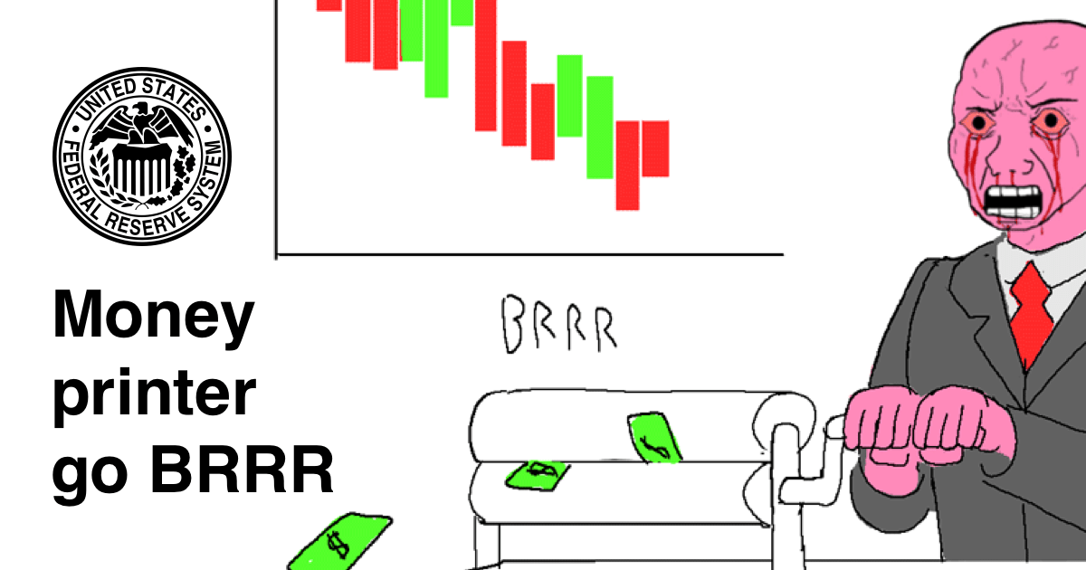 FED reserve print money